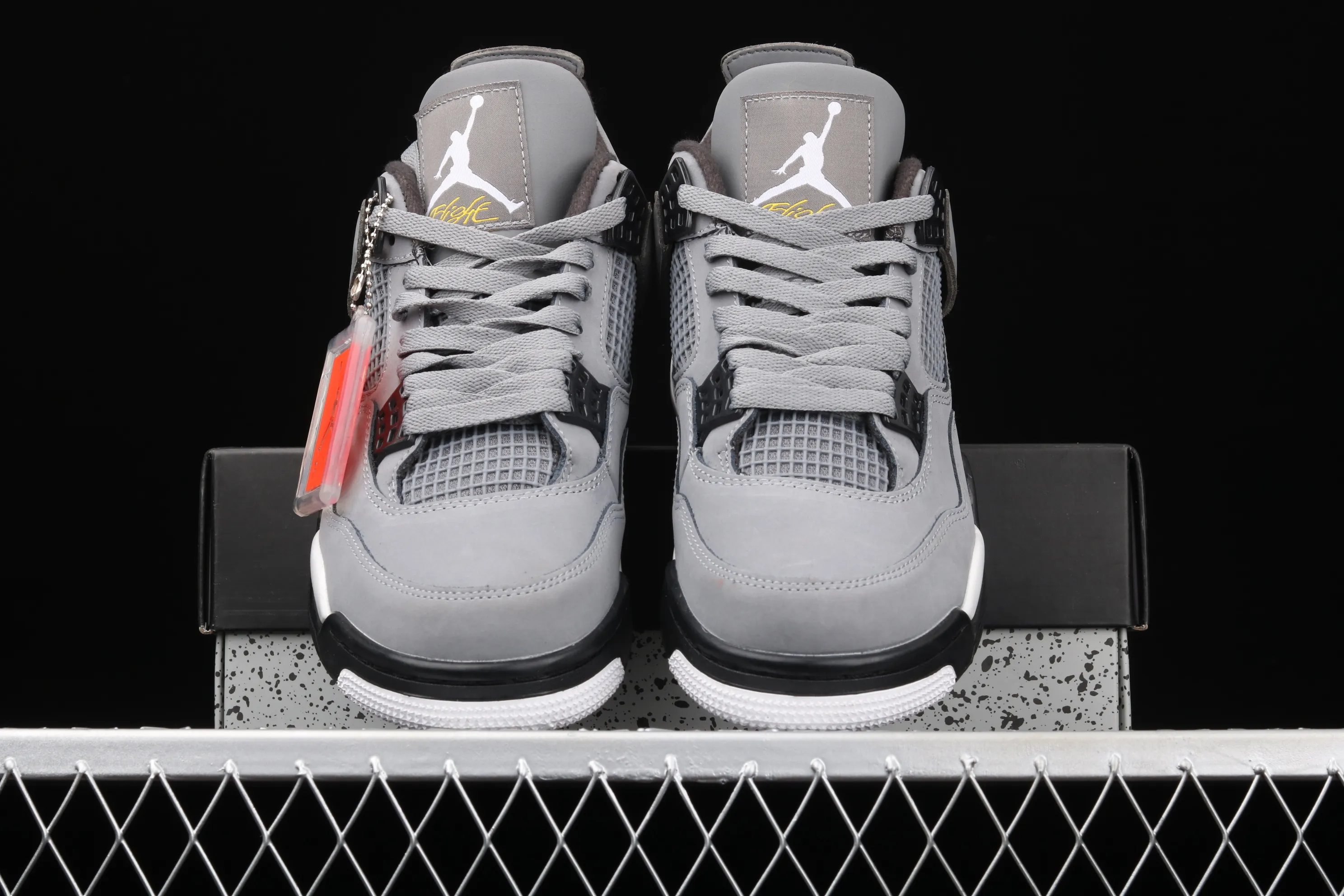 All categories Air Jordan Jordan series basketball shoes Air Jordan 4 Pure original Air Jordan 4 Retro "Cool Grey" AJ4 Joe 4 new cool gray 308497-007